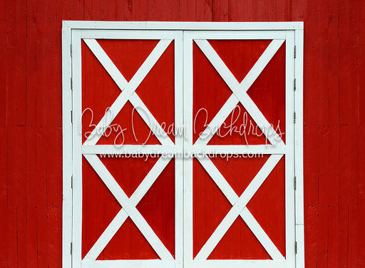 Grandpa's Farm Doors Red