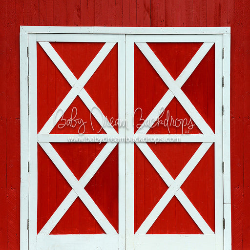 Grandpa's Farm Doors Red