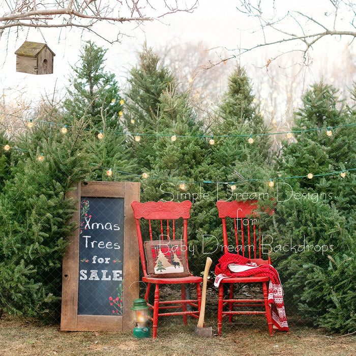 X Drop grandpas xmas tree lot