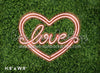 Grassy Heart Love