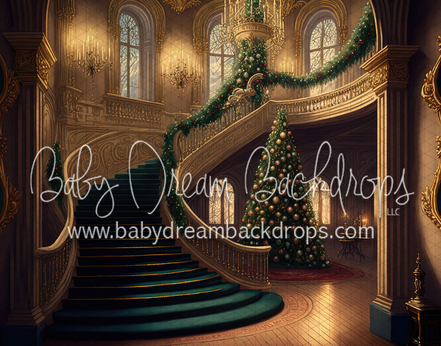 Green Christmas Staircase (MD)