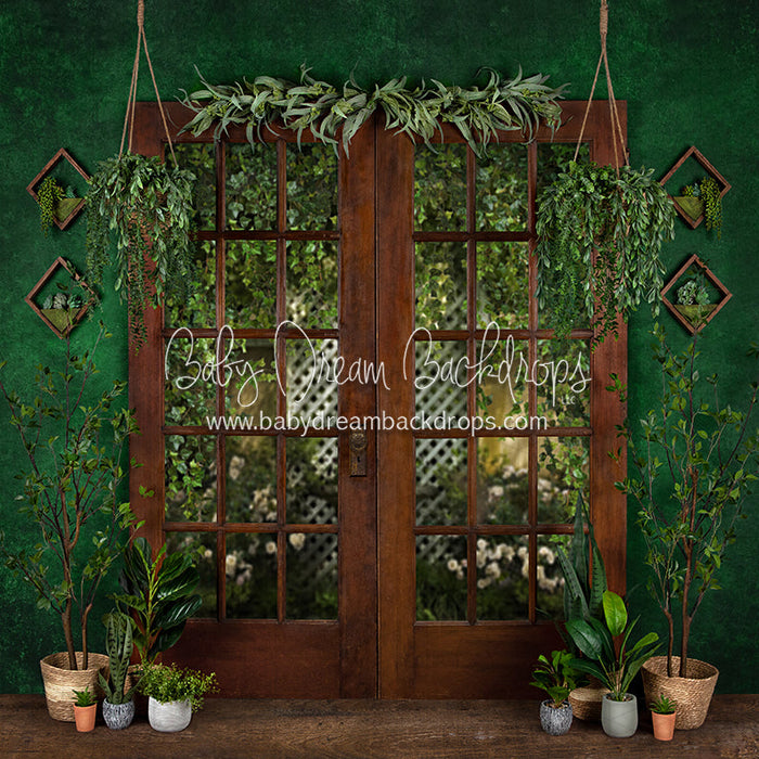 X Drop green with envy doors