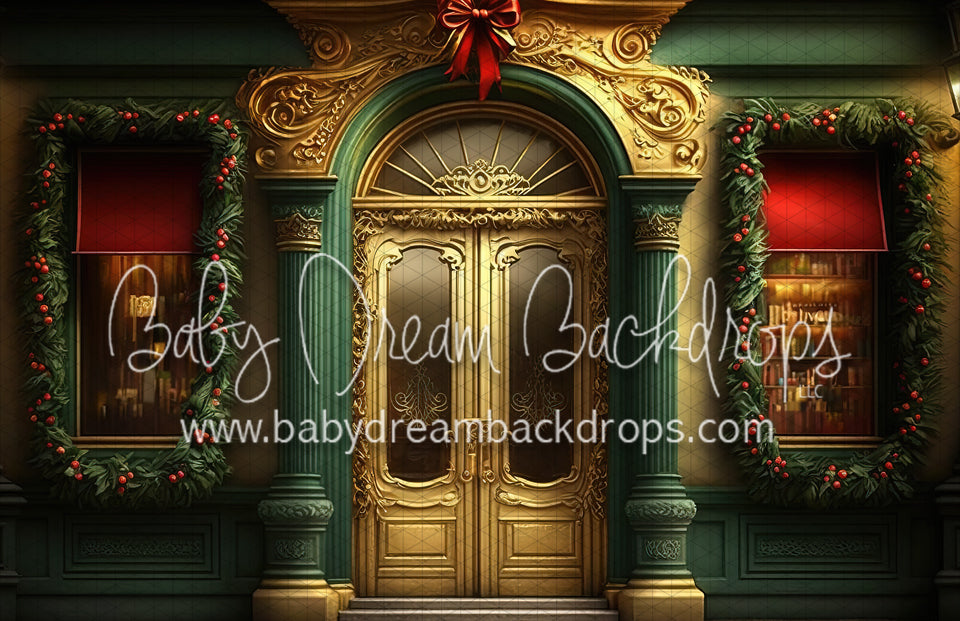 Green and Gold Christmas Entrance (MD)