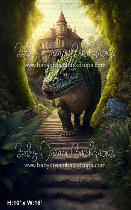 Green Dinosaur Sweep (MD)