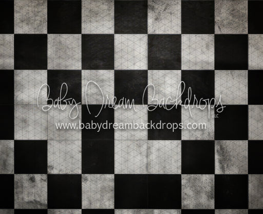 Halloween Checkered Fabric Floor (JA)