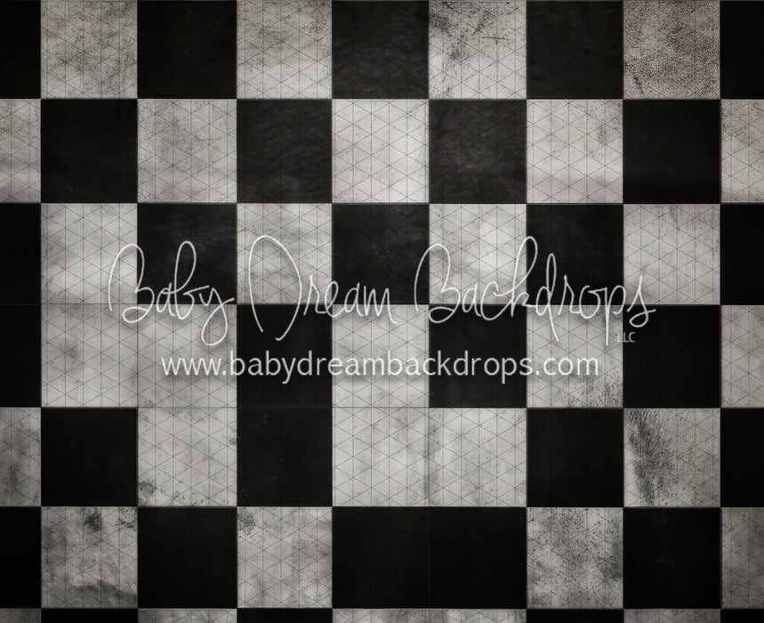 Halloween Checkered Fabric Floor (JA)