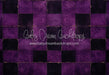 Halloween Checkered Floor Purple (JA)