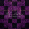 Halloween Checkered Floor Purple (JA)