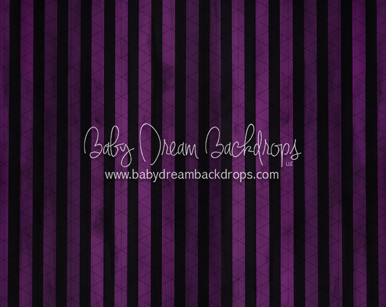 Halloween Stripes Purple (JA)