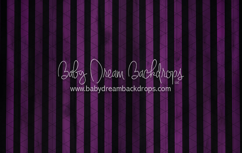 Halloween Stripes Purple (JA)