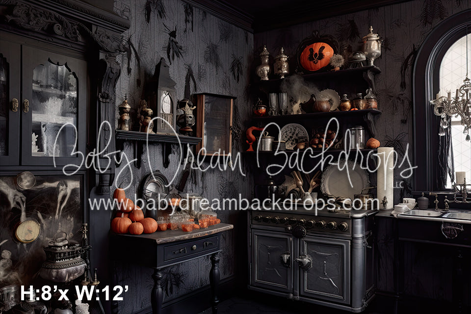 Add a touch of gothic glamour to your kitchen this Halloween