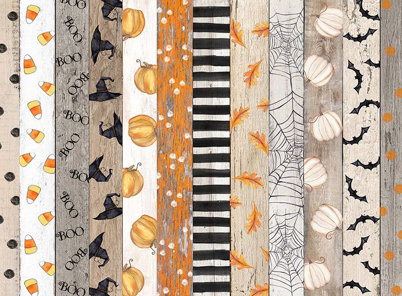 Halloween Planks - 60x80 Horizontal 