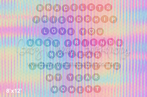 Halo Wall Bracelets Messages (GO)