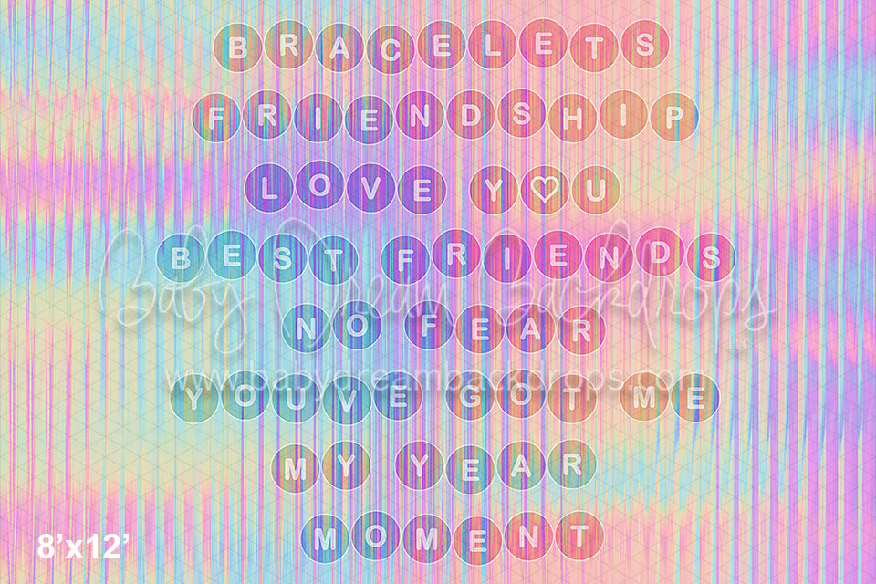 Halo Wall Bracelets Messages (GO)