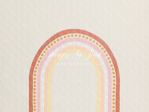 Hand Painted Daisy Rainbow (JG)