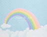 Hand Painted Rainbow Arch (JG)