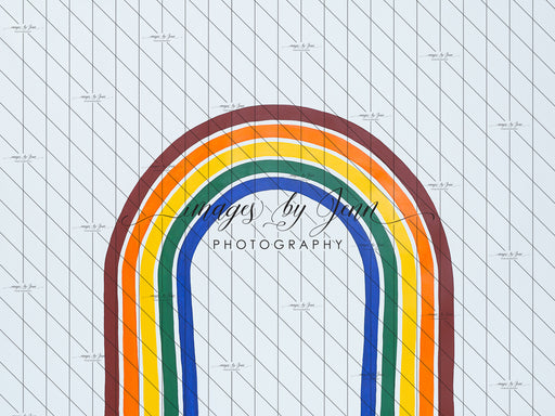 Hand Painted Simple Rainbow (JG)