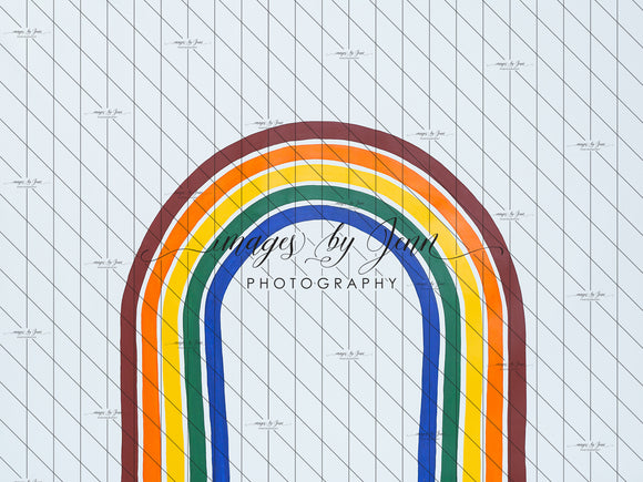 Hand Painted Simple Rainbow (JG)