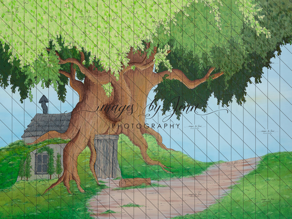 Hand Painted Honey Tree (JG)