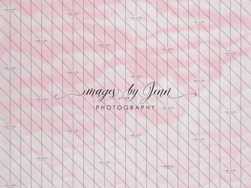 Hand Painted Pink Clouds (JG)