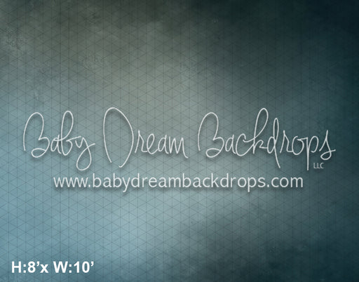 Hand Painted Floral Floors Fabric Drop (VR)