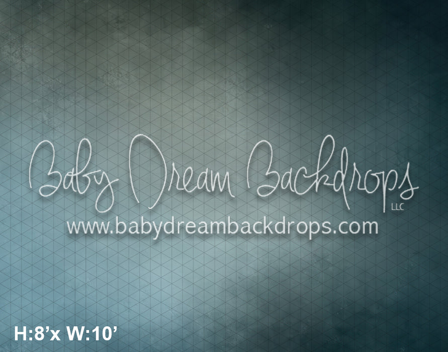 Hand Painted Floral Floors Fabric Drop (VR)