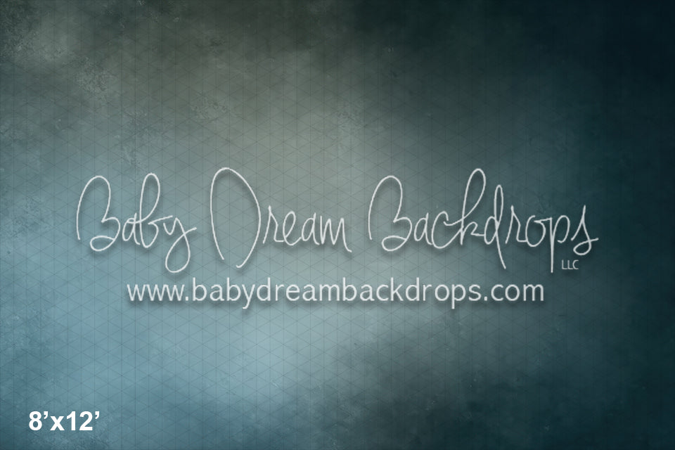 Hand Painted Floral Floors Fabric Drop (VR)