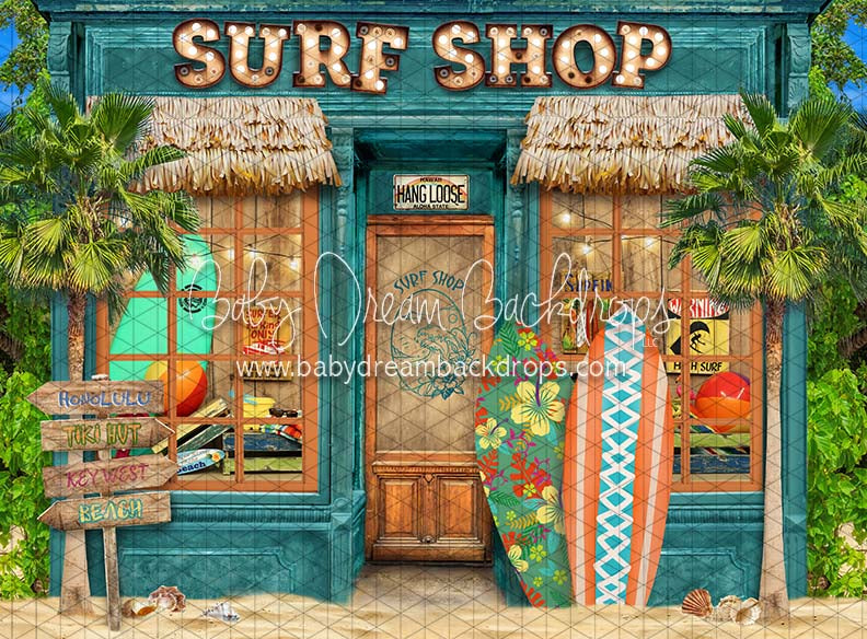 Hang Loose Surf Shop (JA) – Baby Dream Backdrops