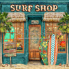 X Drop hang loose surf shop ja