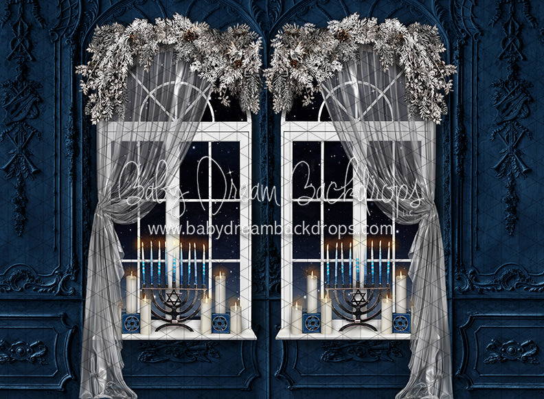 Hannukkah Home Windows (JA)