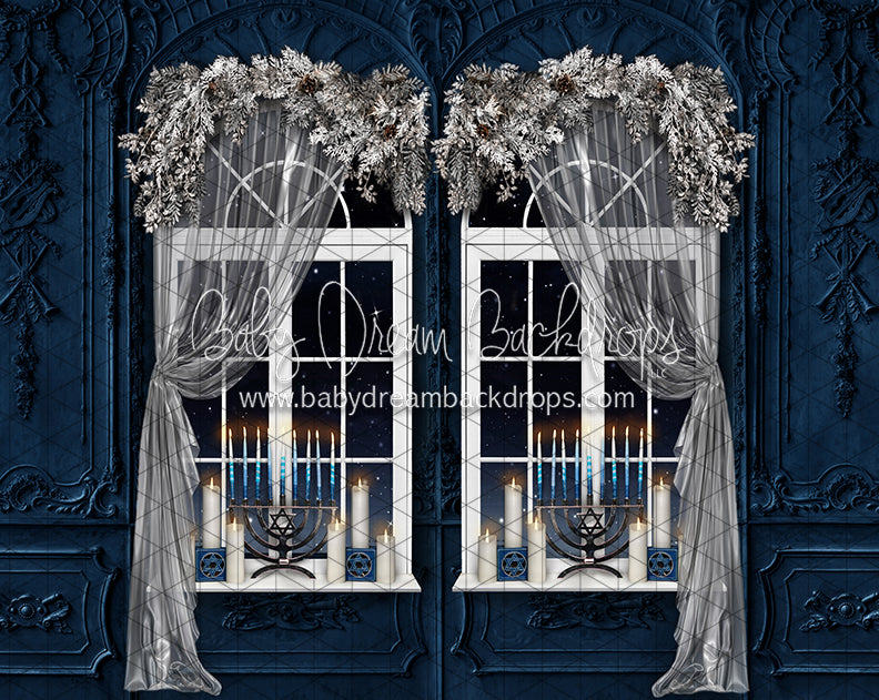 Hannukkah Home Windows (JA)