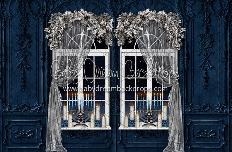 Hannukkah Home Windows (JA)