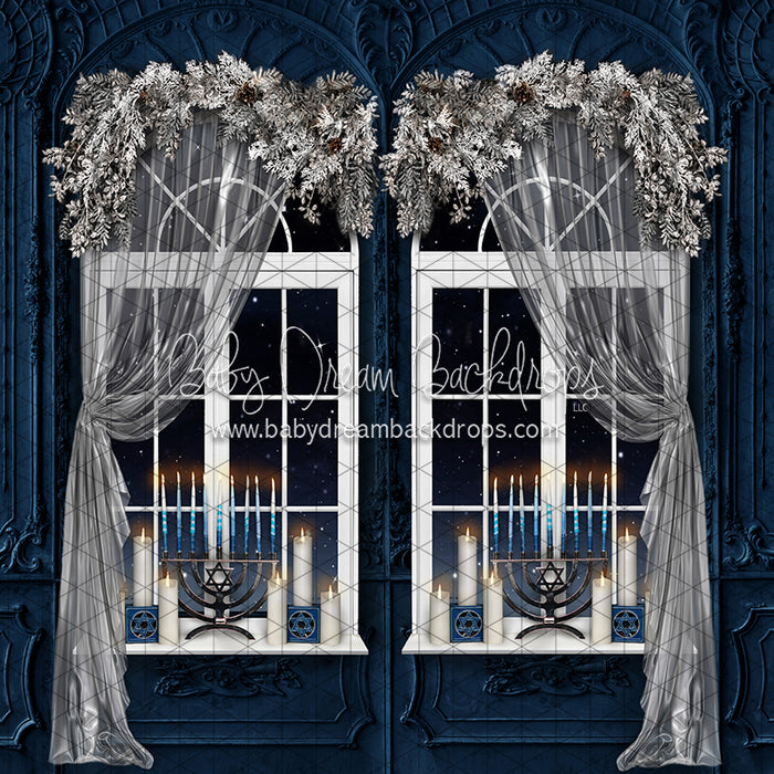 Hannukkah Home Windows (JA)
