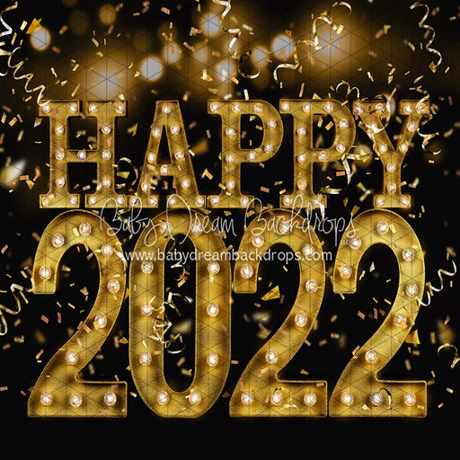 Happy 2022 Gold