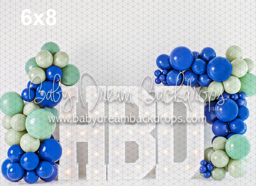 Happy Birthday Blue and Green