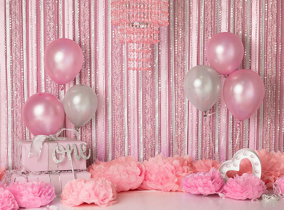 Happy Birthday Beautiful Pink - 60x80 Long  