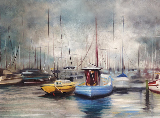 Happy Harbor - 60x80 Horizontal  