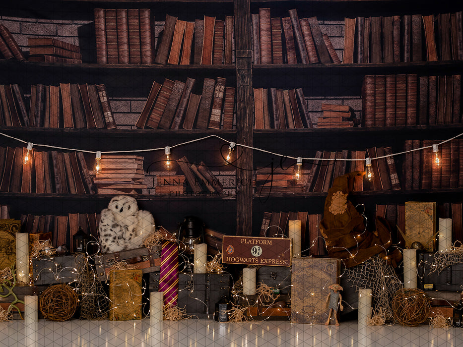 Harry's Spells Shelf 