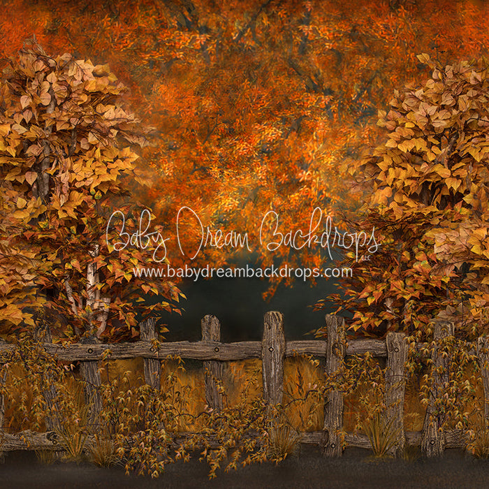 X Drop harvest fence