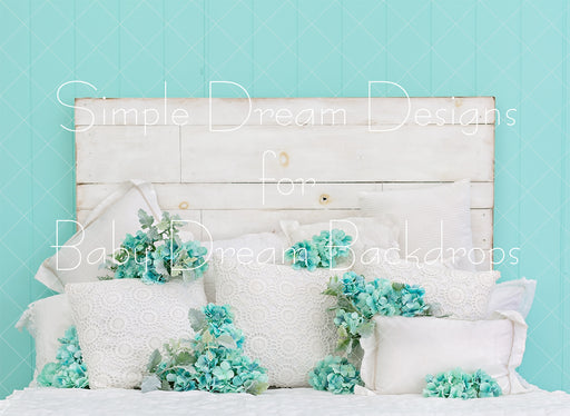 Headboard Tiffany Hydrangia