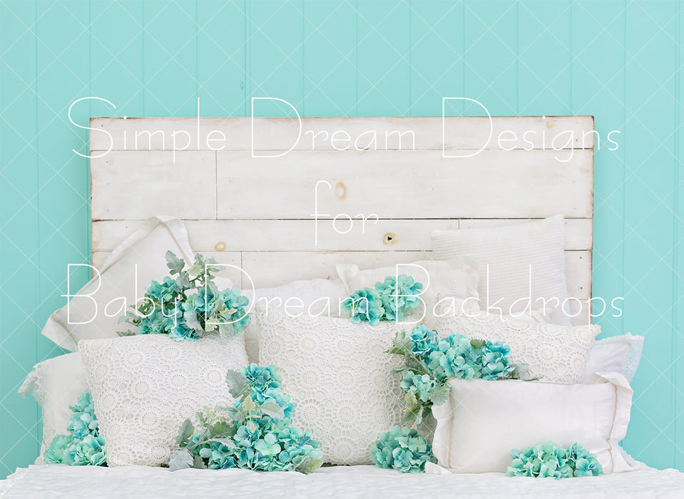 Headboard Tiffany Hydrangia