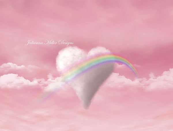 Heavenly Heart PINK - 60Hx80W - JM  