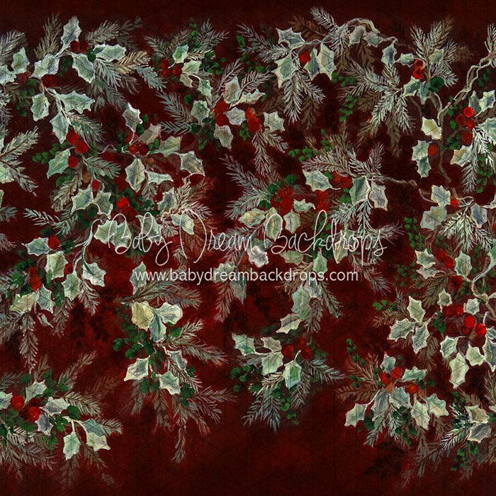 X Drop heirloom holiday holly