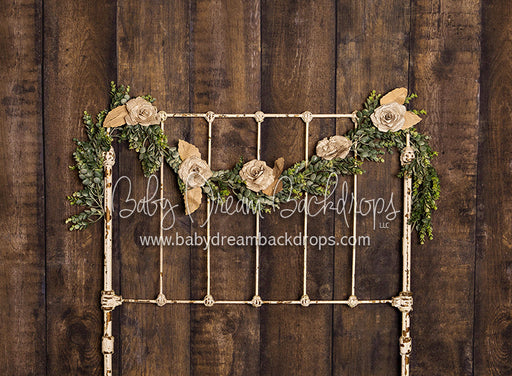 Heirloom Headboard Roses - 6x8 - JA  