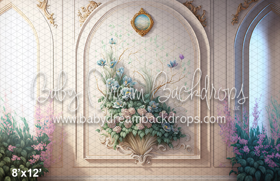 Here Comes Spring Painted Wall (MD)