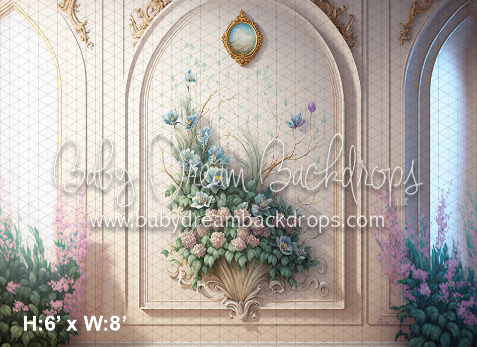 Here Comes Spring Painted Wall (MD)