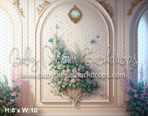 Here Comes Spring Painted Wall (MD)