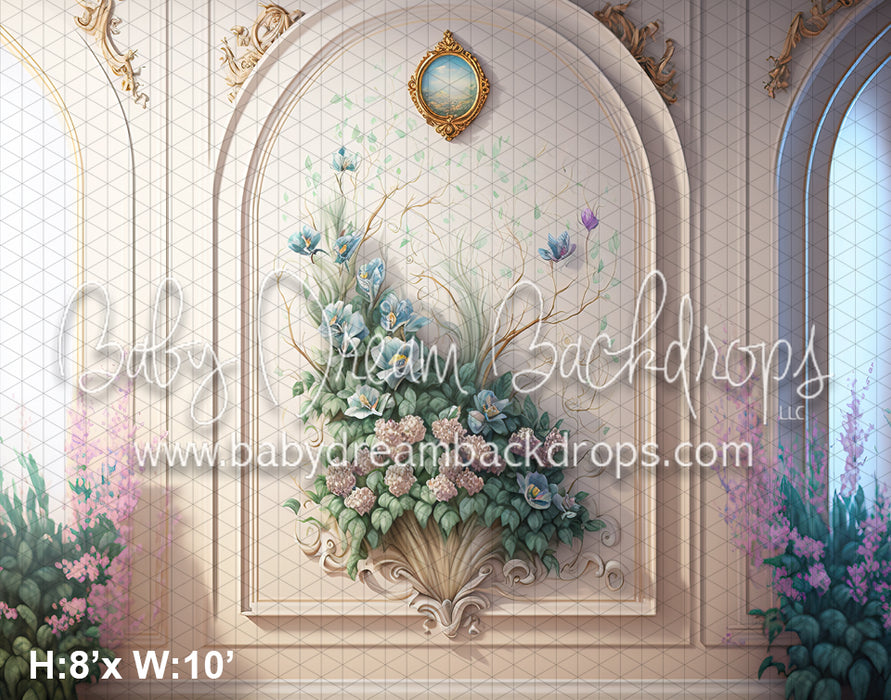 Here Comes Spring Painted Wall (MD)