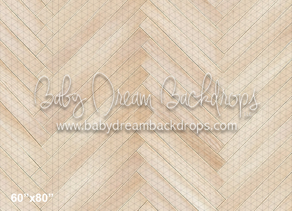 Herringbone Floor Fabric Drop Light 2 (MD)