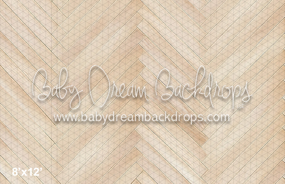 Herringbone Floor Fabric Drop Light 2 (MD)